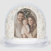 Custom Photo Snow Globe – Holiday Keepsake (裏面)