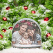 Custom Photo Snow Globe – Personalized Gift (クリスマス)