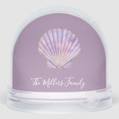 Custom Photo Snow Globe shells– Personalized Gift (裏面)