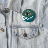 Custom photo sports button / pin football 缶バッジ (インサイチュ)