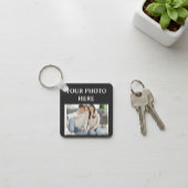 Custom Photo Square Keychain キーホルダー