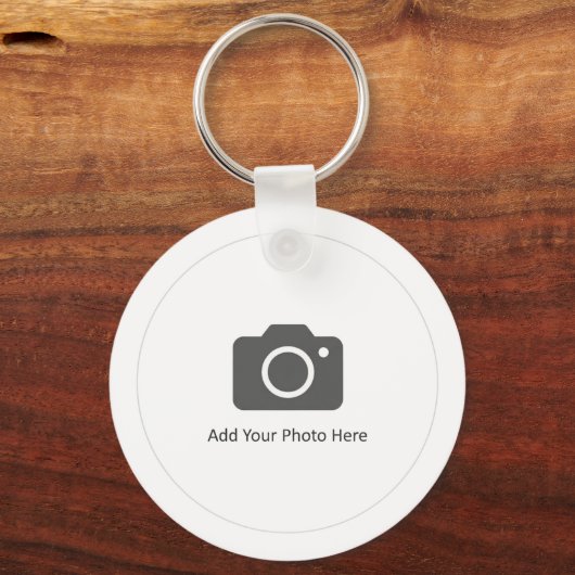 Custom Photo & St. Louis Gateway Arch Slogan キーホルダー (裏面)