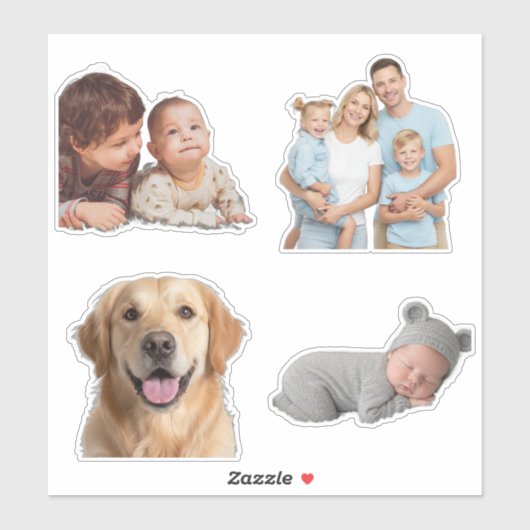 Custom Photo Stickers – Personalized Picture シール (シート)