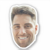 Custom Photo Stickers Personalized Picture Sticker シール (正面)