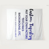 Custom Photo Tapestry タペストリー (正面(横))