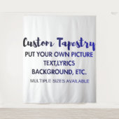 Custom Photo Tapestry タペストリー (正面)