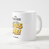 Custom Photo Teacher Gifts  Personalized by School ジャンボコーヒーマグカップ (正面右)
