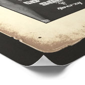 Custom Photo Teen Wall Art, Poker Ace of Spades ポスター (角)