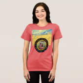 Custom Photo Text – Birthday Holiday Anniversary トライブレンドTシャツ (正面全面)