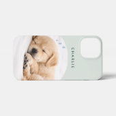 CUSTOM PHOTO TEXT iPhoneケース (裏面横)