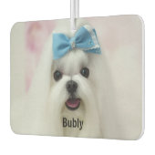 Custom Photo Text Logo Personalized Branding  カーエアーフレッシュナー (左)