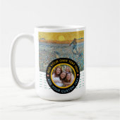 Custom Photo & Text Mug – Artistic Keepsake Memory コーヒーマグカップ (左)