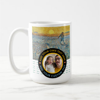 Custom Photo & Text Mug – Artistic Keepsake Memory コーヒーマグカップ