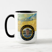 Custom Photo & Text Mug – Artistic Keepsake Memory マグカップ (左)