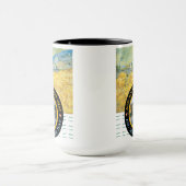 Custom Photo & Text Mug – Artistic Keepsake Memory マグカップ (中央)