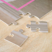 Custom Photo & Text Romantic Gift - Personalized  ジグソーパズル (側面)