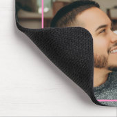 Custom Photo & Text Romantic Gift - Personalized  マウスパッド (コーナー)