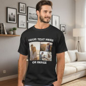 Custom Photo & Text Shirt, Personalized design Tシャツ