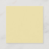 Custom Photo Thank You Mini Midnight Fig エンクロージャーカード (裏面)