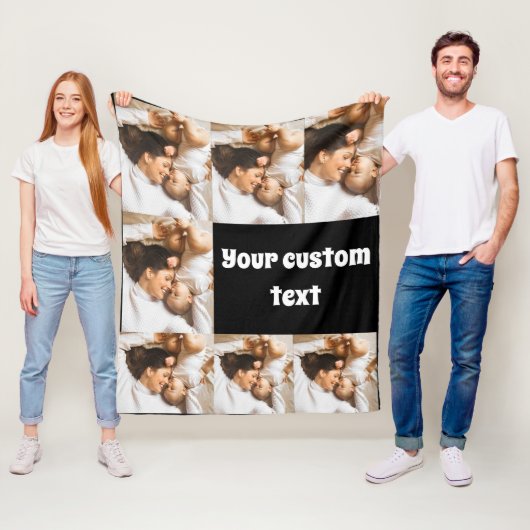 Custom Photo Throw Blanket – Personalized Picture  フリースブランケット (インサイチュ)