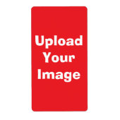 Custom Photo Upload– ラベル (正面)