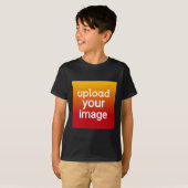 Custom Photo Upload Tシャツ (正面フル)
