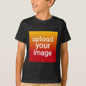 Custom Photo Upload Tシャツ (正面)