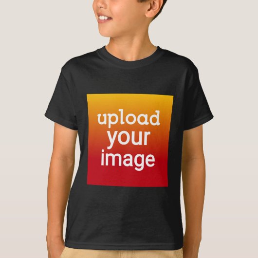 Custom Photo Upload Tシャツ (正面)