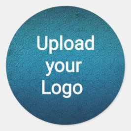 Custom Photo Upload T-Shirt – Personalized Upload ラウンドシール