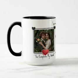Custom Photo Valentines Coffee Mugs Online Dating モーフィングマグカップ