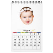 Custom Photo Wall Calendar 2026 All Months Print  カレンダー (1月 2026)
