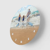Custom Photo Wall Clock ラウンド壁時計 (傾斜)