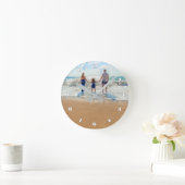 Custom Photo Wall Clock ラウンド壁時計 (ホーム)