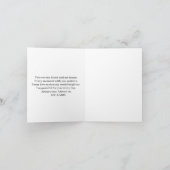 Custom Photo Wedding Thank You Card シーズンカード (内部)