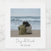 Custom Photo Wine Label ワインラベル (シングルラベル)