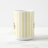 Custom Photo With Stripes Pattern Mug For Dad コーヒーマグカップ (中央)