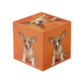 Custom Photo With Your Pet Dog 5 Picture On フォトキューブ (裏面アングル)