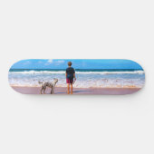 Custom Photo - Your Own Design - I Love My Pet スケートボード (横)