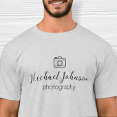 Custom Photographer Shirt, Personalized Comfort Tシャツ