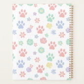 Custom Photos and Names Planner Cover Cat Lovers プランナー手帳 (裏面)