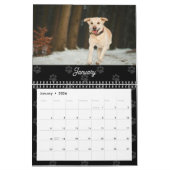 Custom Photos Modern Pet Lovers Dog Calendar カレンダー (1月 2026)