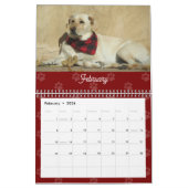 Custom Photos Modern Pet Lovers Dog Calendar カレンダー (2月 2026)