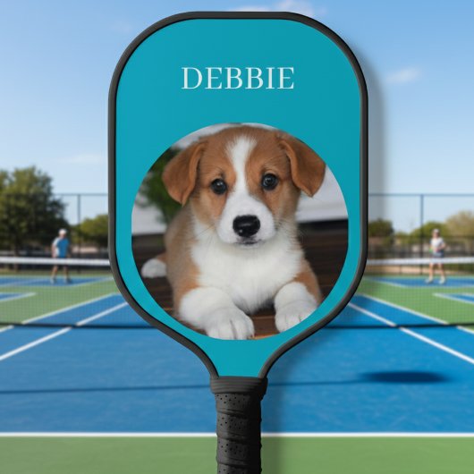 Custom Pickleball Set with Pet Photo & Name ピックルボールラケット