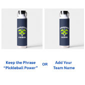 Custom Pickleball Team ウォーターボトル