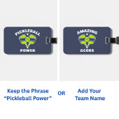 Custom Pickleball Team ラゲッジタグ
