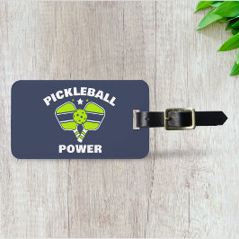 Custom Pickleball Team ラゲッジタグ