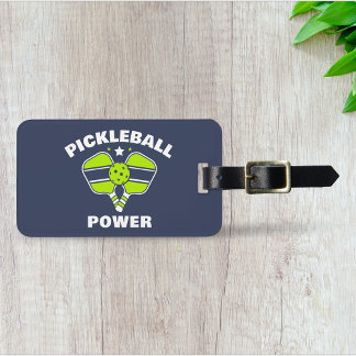 Custom Pickleball Team ラゲッジタグ