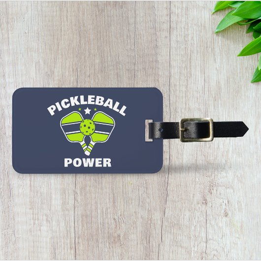 Custom Pickleball Team ラゲッジタグ