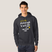 Custom Pickleball Team Hoodie Add Your Text Club パーカ (正面フル)