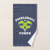 Custom Pickleball Team Sport ハンドタオル (ハンドタオル)